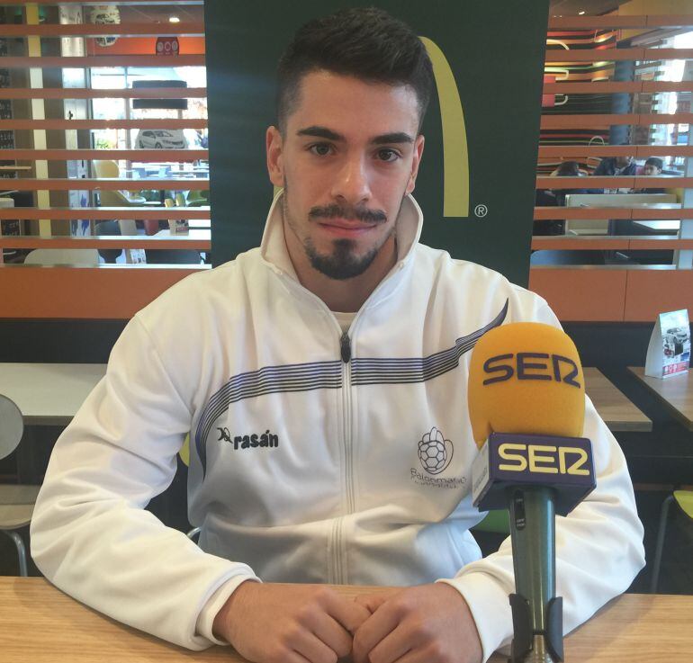 Nacho Moya, jugador del BM Guadalajara