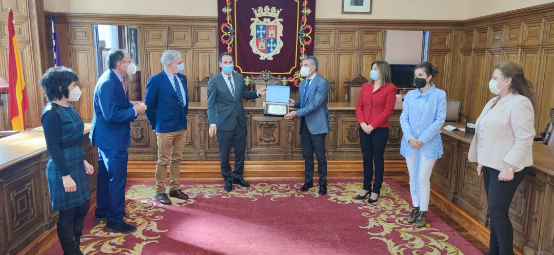 Homenaje al psiquiatra palentino Antonio Terán Prieto con motivo de su jubilación