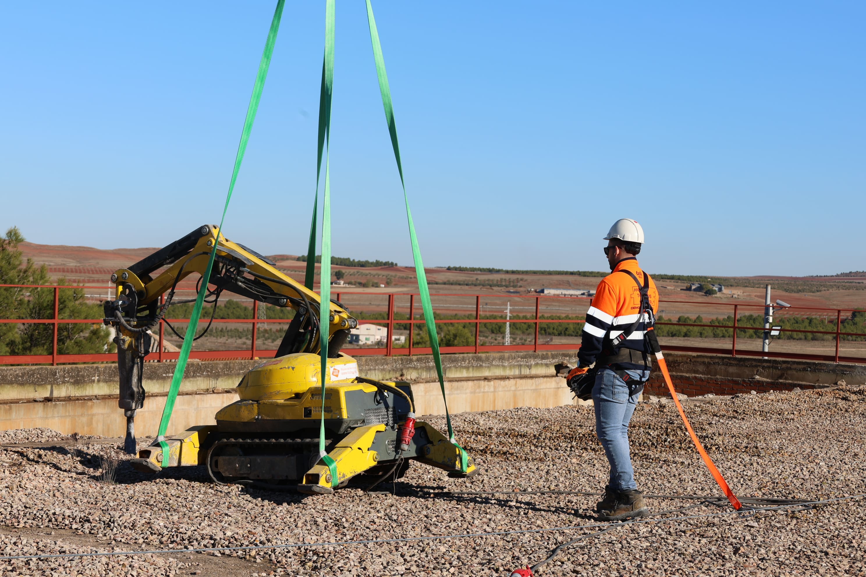 Nuevo depósito de agua de Alcázar / FOTO: Ayto Alcázar
