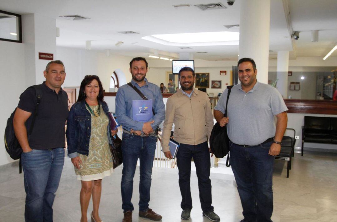 Grupo de CC-PNC en el Ayuntamiento de Arrecife.