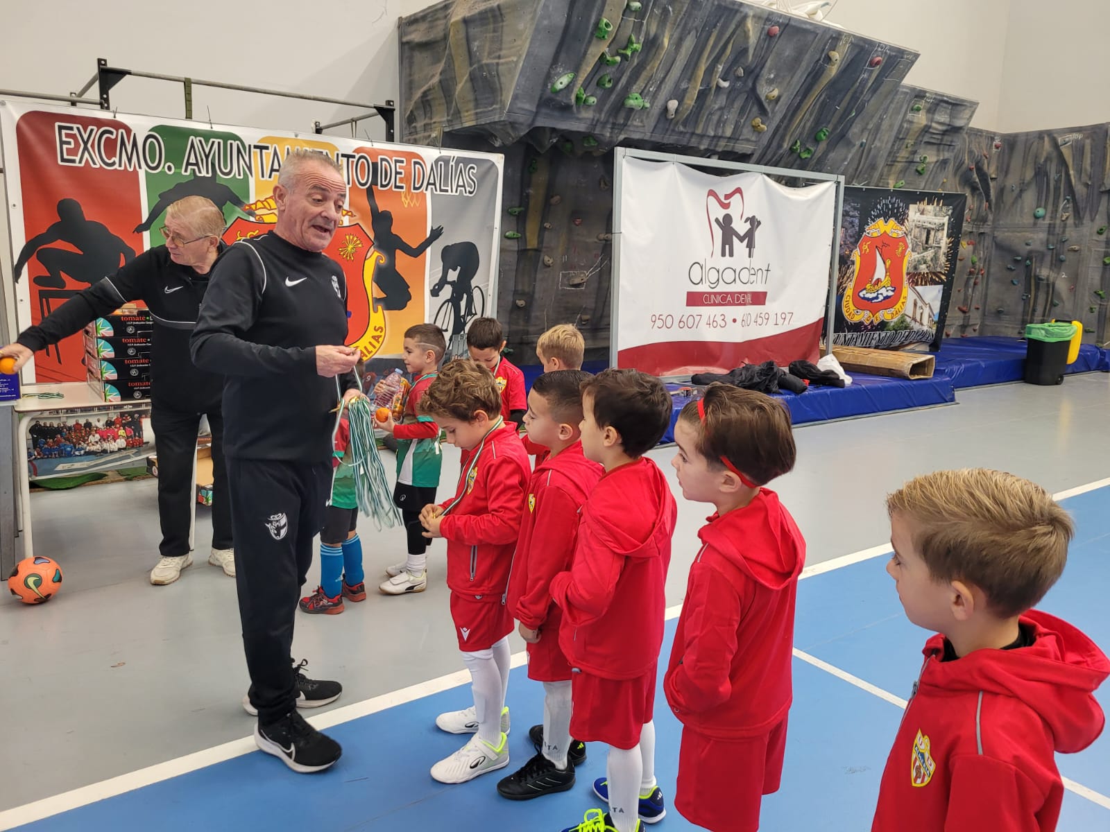 La concentración de la Liga Bebé de Fútbol Sala ha sido un éxito en todos los sentidos.