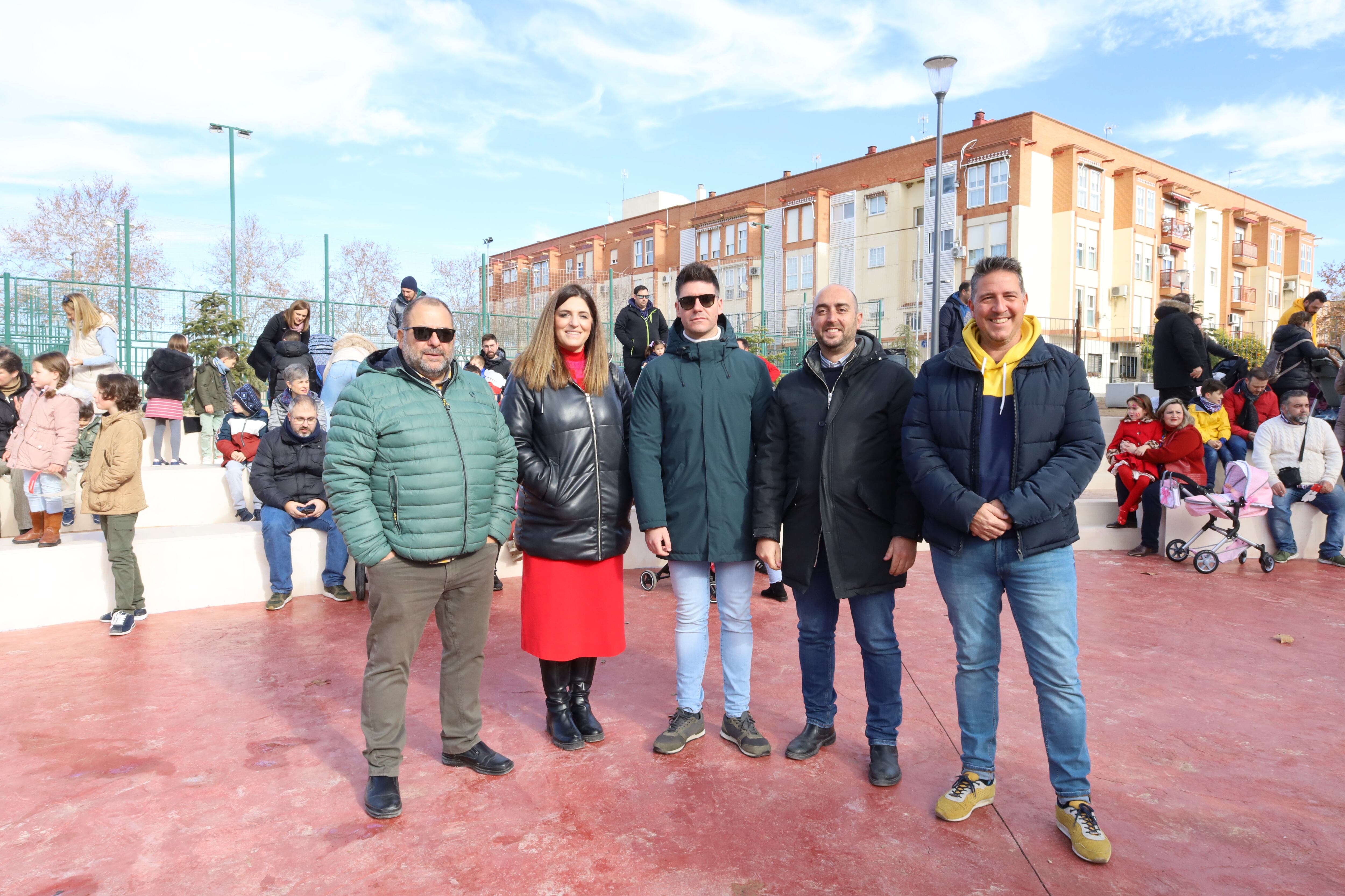 Inauguración del nuevo anfiteatro del Parque Norte de Úbeda