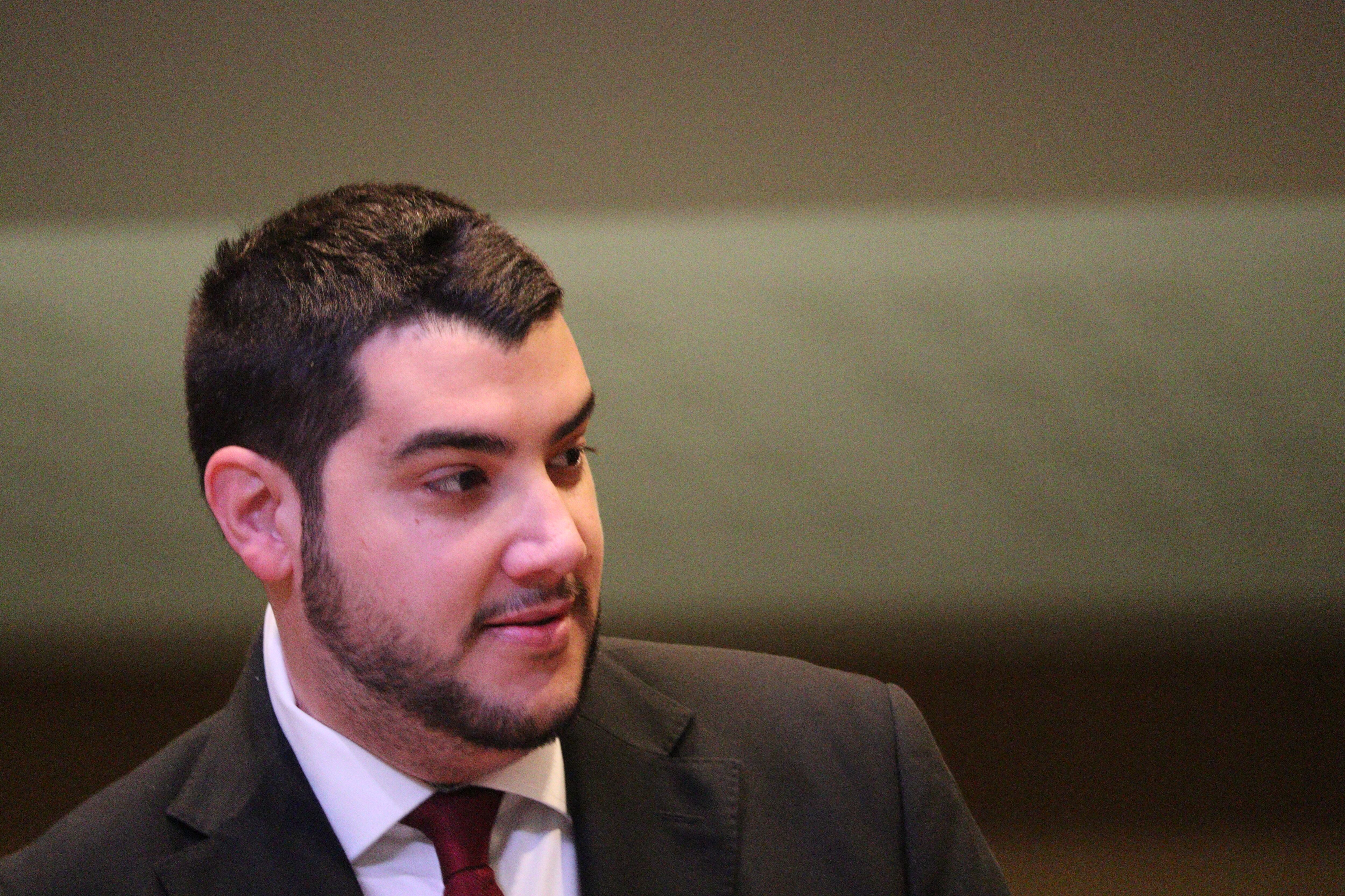 El conseller general del PS, Pere Baró