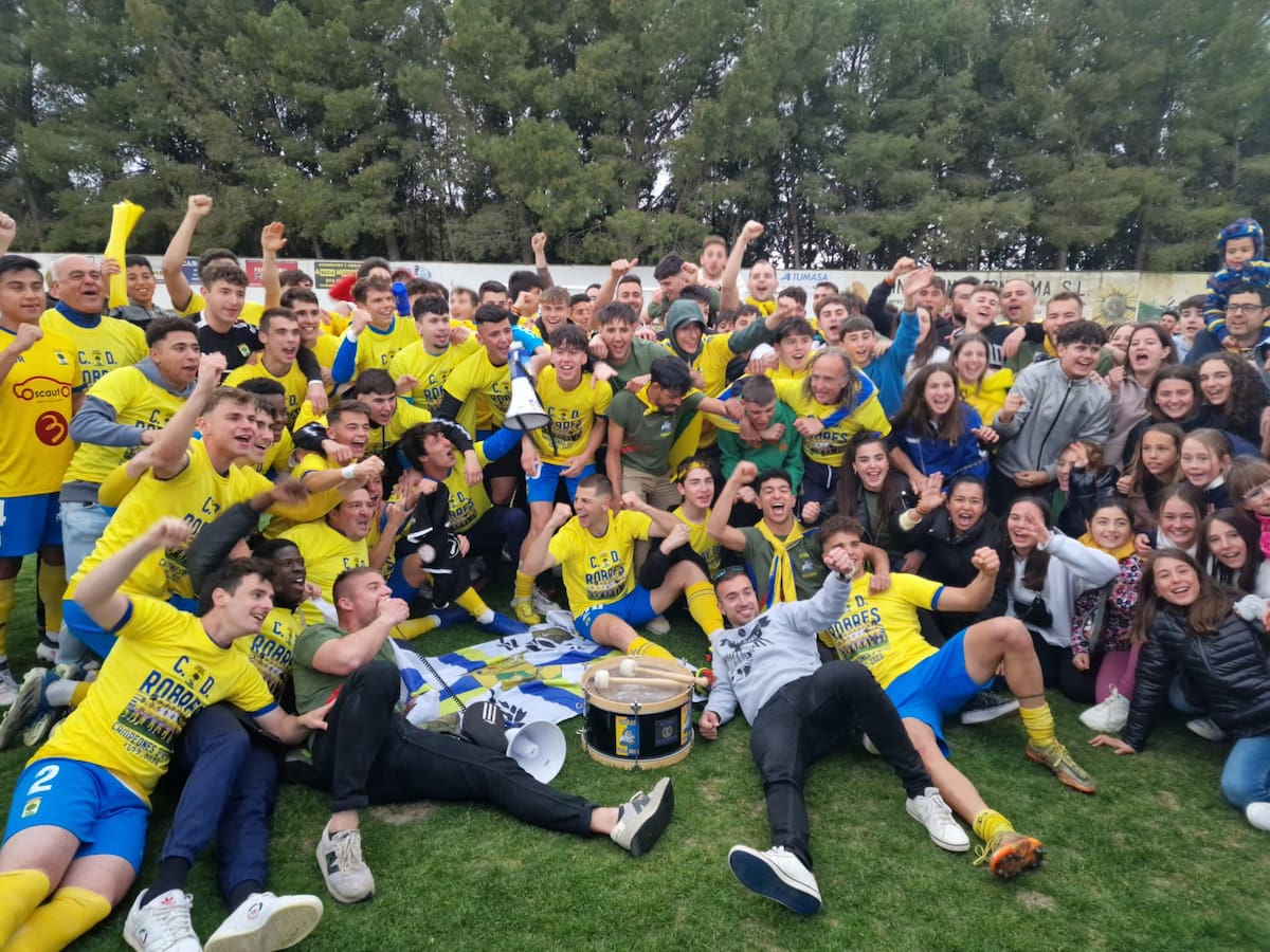 Los campeones del Robres en Carrusel Deportivo Huesca