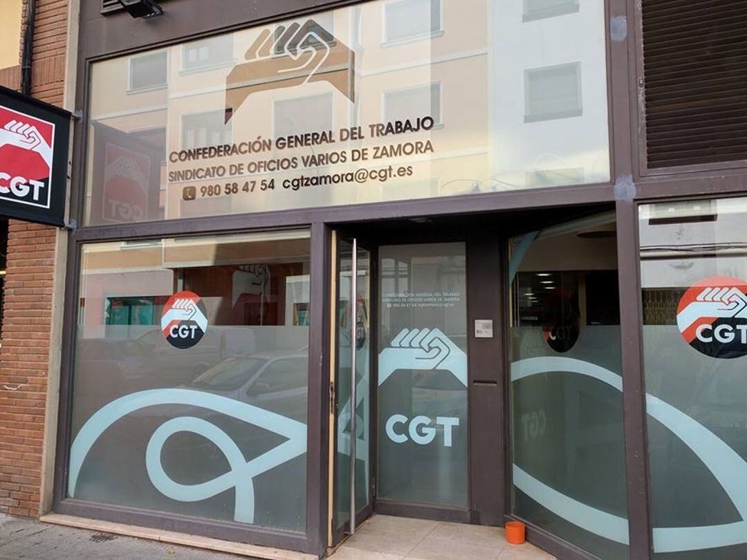 Sede del sindicato CGT en la capital