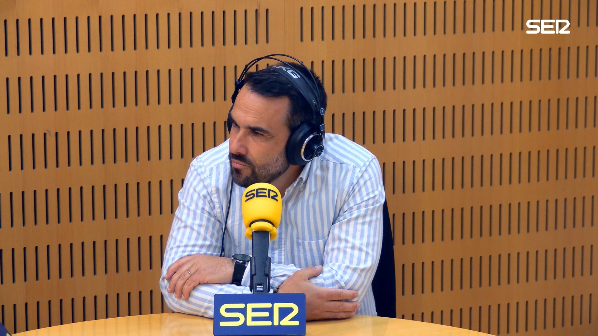 Álvaro Muñoz, director deportivo de UCAM CF, en la SER.