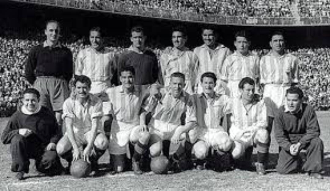 Once inicial del Real Valladolid en la Final de 1950