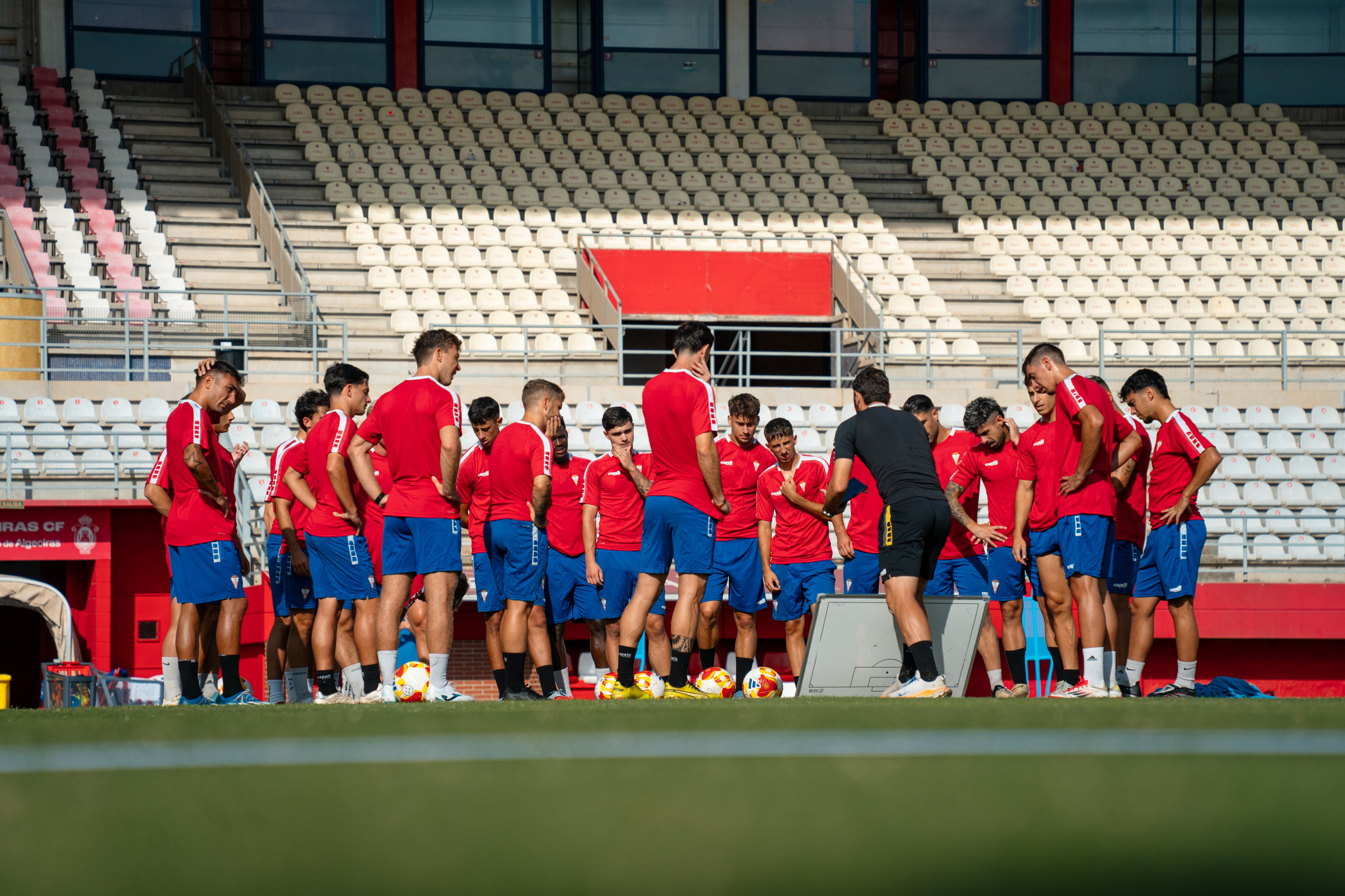 Un entreno del Algeciras