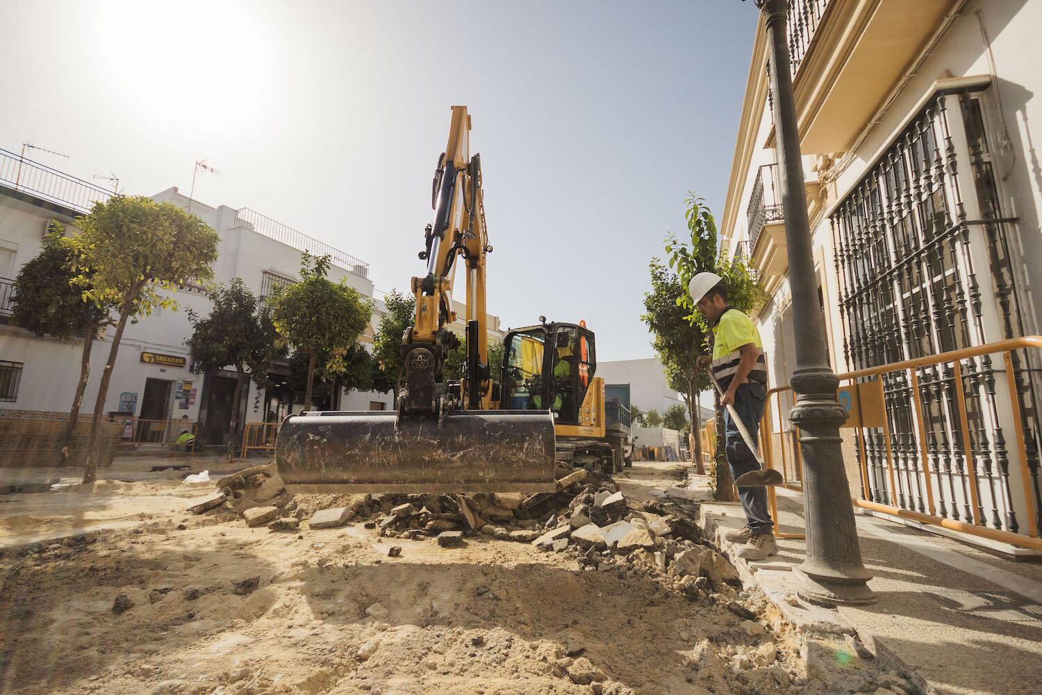 Estado de las obras de Trebujena