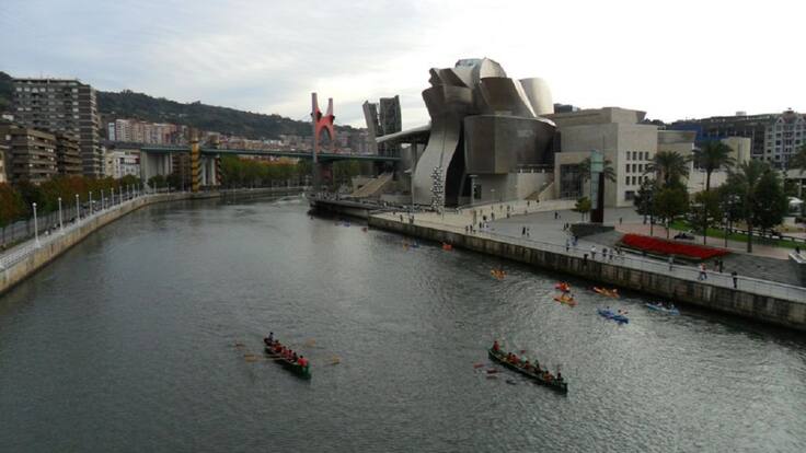 "Biok beti Bilbon, ibai ertzean"