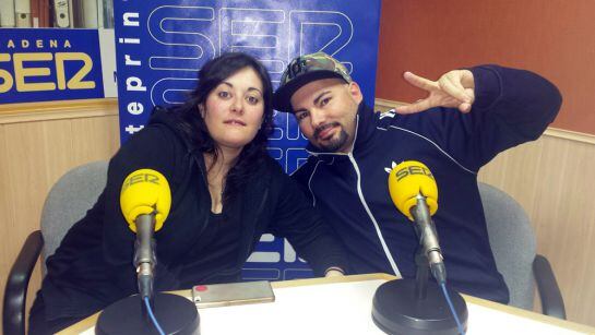 Inés Ojeda y Ufra, en los estudios de Cadena SER Madrid Sur