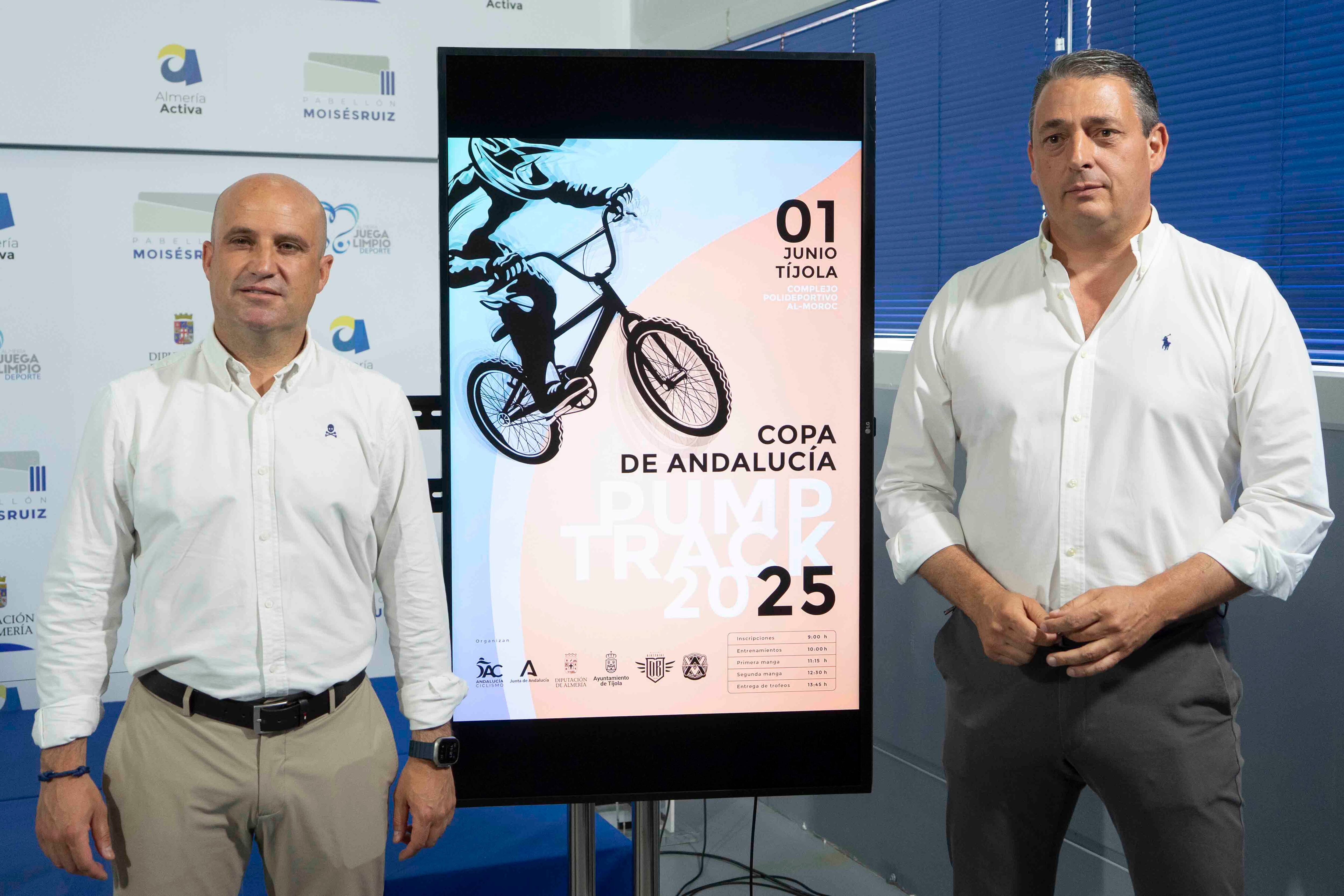 Presentación de la Copa de Andalucía de Pump Track 2025.