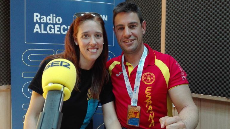 Luís Familiar y su medalla de bronce ganada en el europeo de Taekwondo