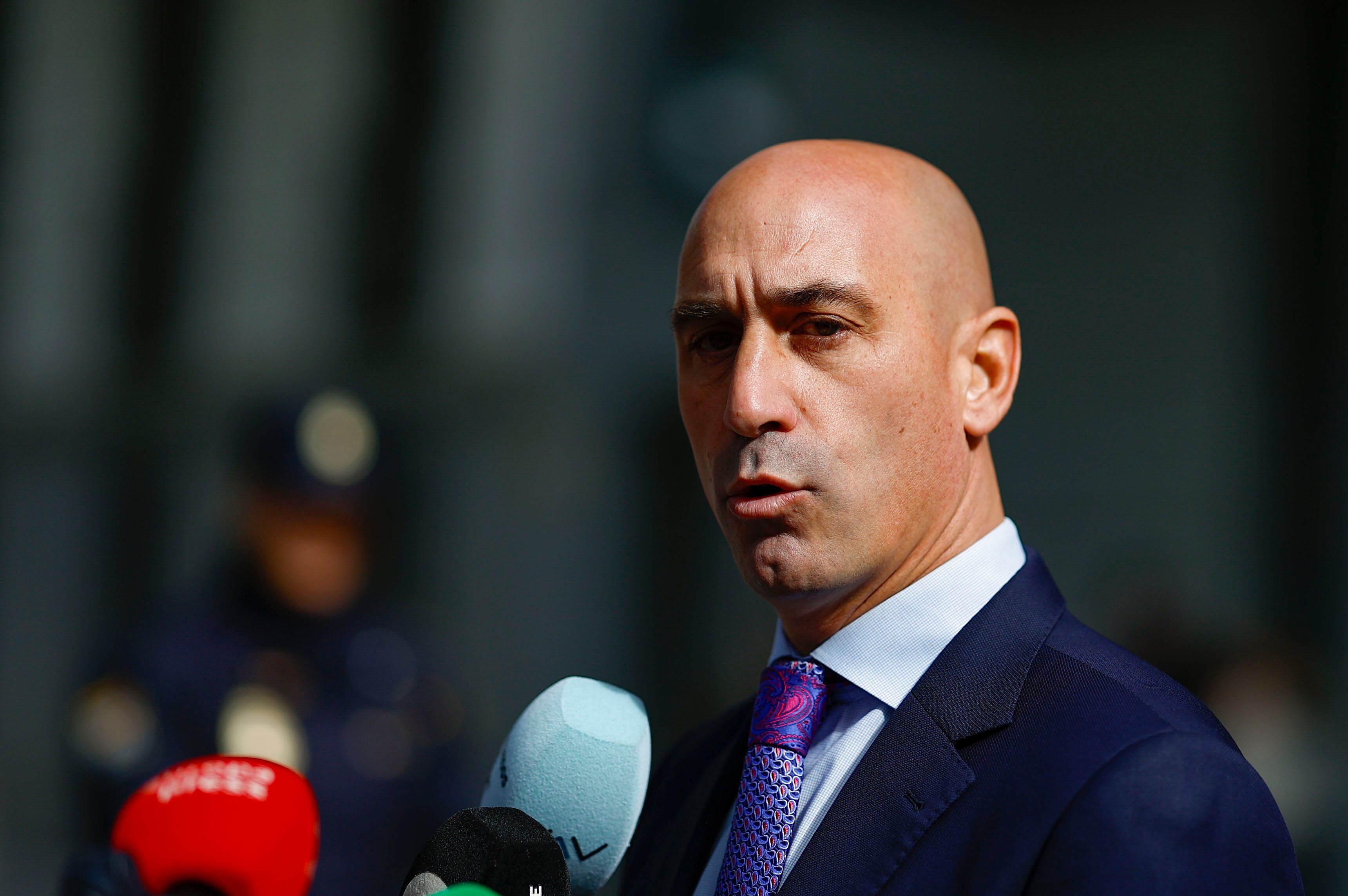 El expresidente de la RFEF, Luis Rubiales