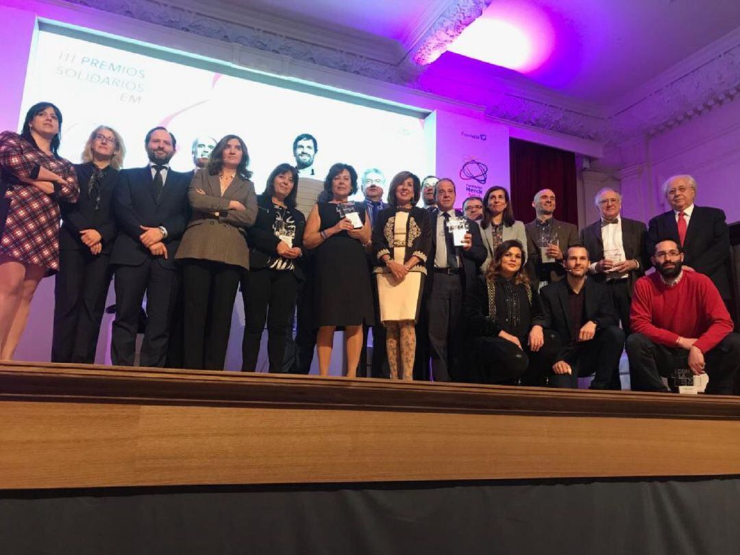 Acto de entrega de premios de la Fundación Merk