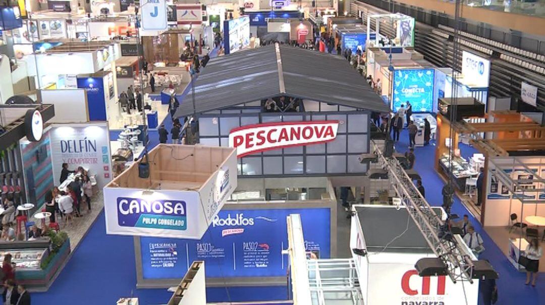 Stands de la feria de Conxemar en anteriores ediciones