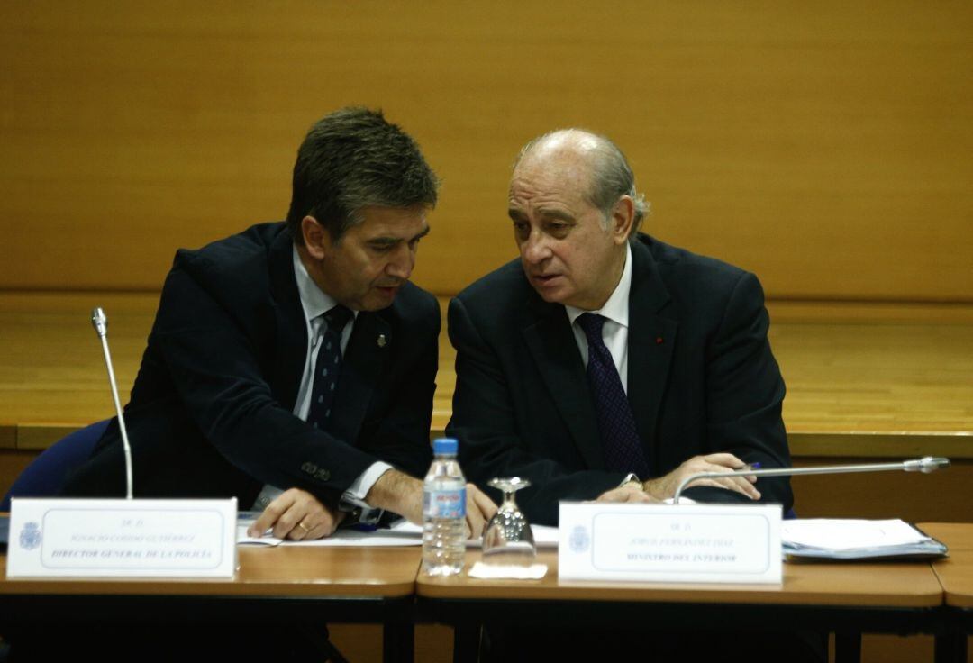 Jorge Fernández Díaz e Ignacio Cosidó, en una fotografía de archivo.