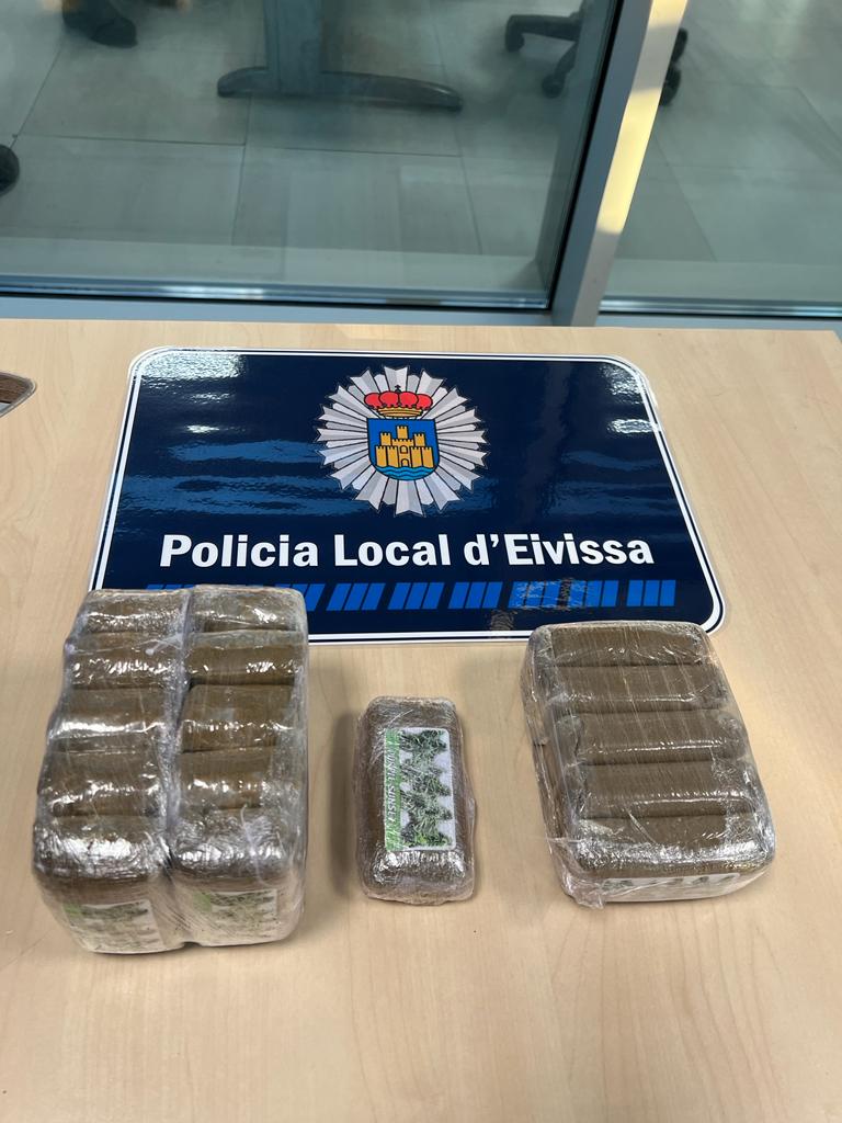 Droga Incautada (Policía Local Ibiza)