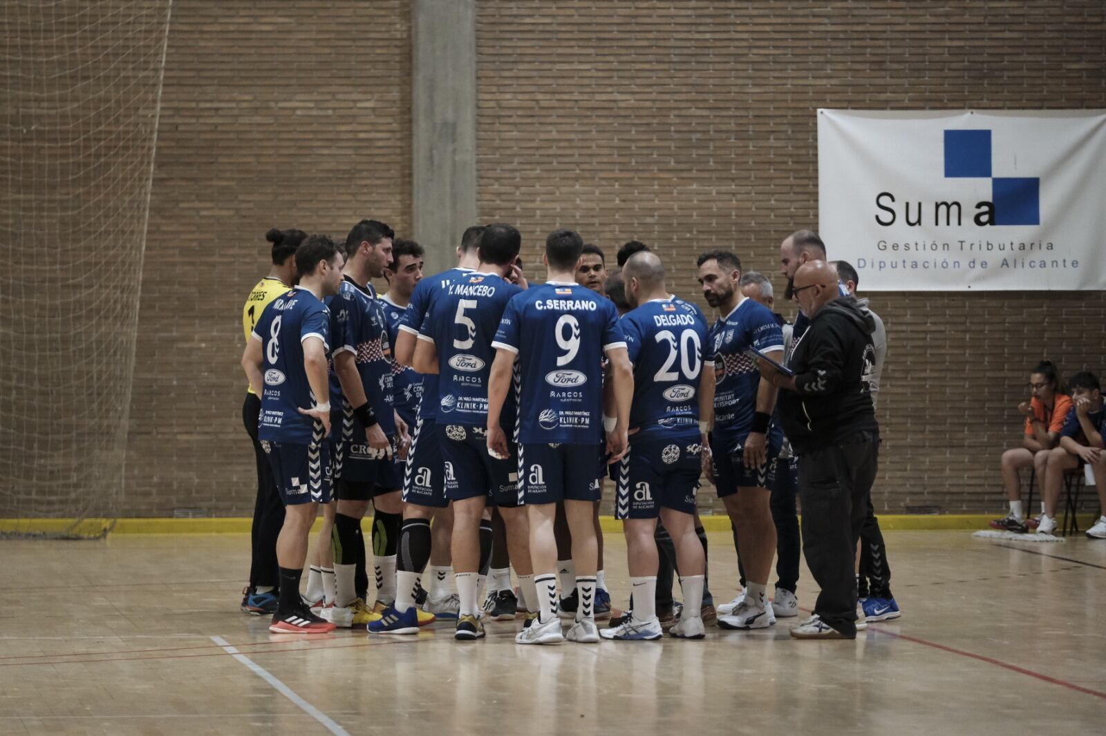 El Eón Horneo Alicante en el pabellón de Maristas. Foto: Shootori