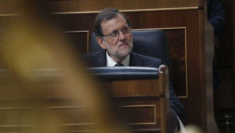 Mariano Rajoy, en el Congreso de los Diputados, donde tantas veces ha defendido que la comisión de investigación debería ser para todos los partidos