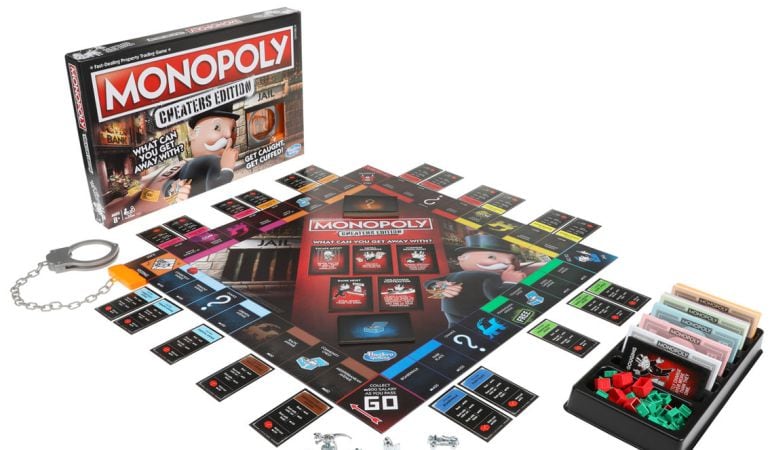 El primer Monopoly en el que hacer trampas es completamente lícito.