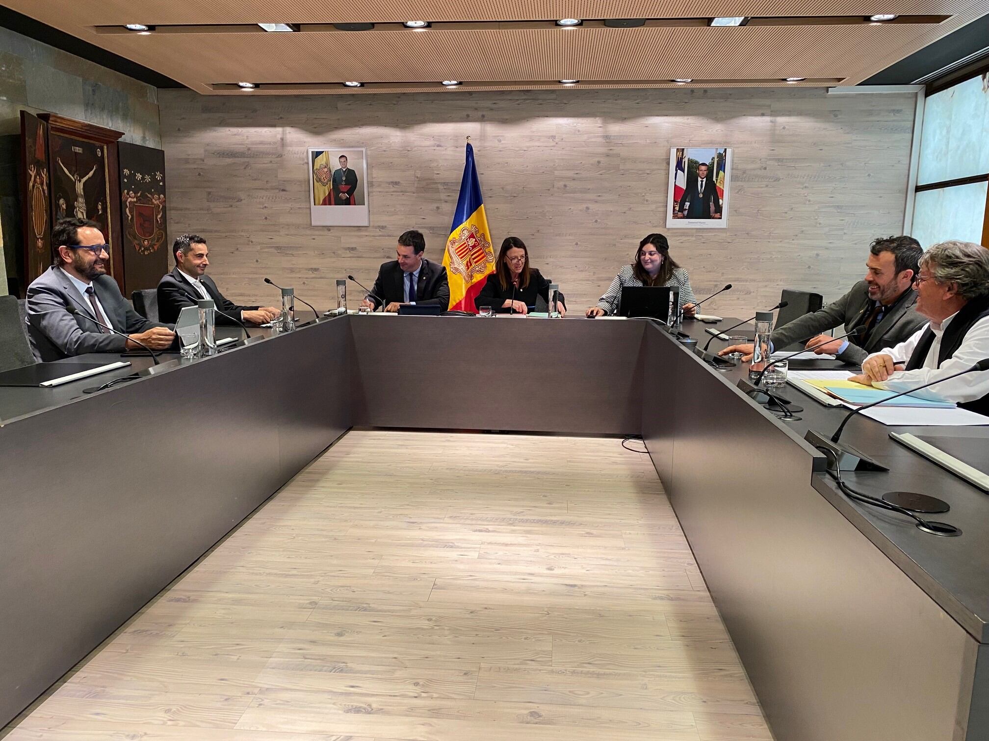 Sessió del consell de comú d'Ordino