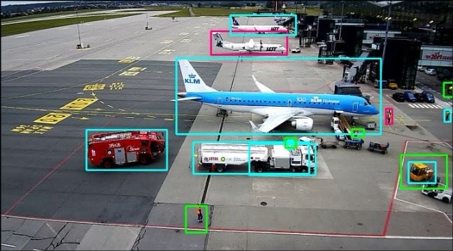 Este estudio puede detectar una gran diversidad de elementos en la zona de pistas
