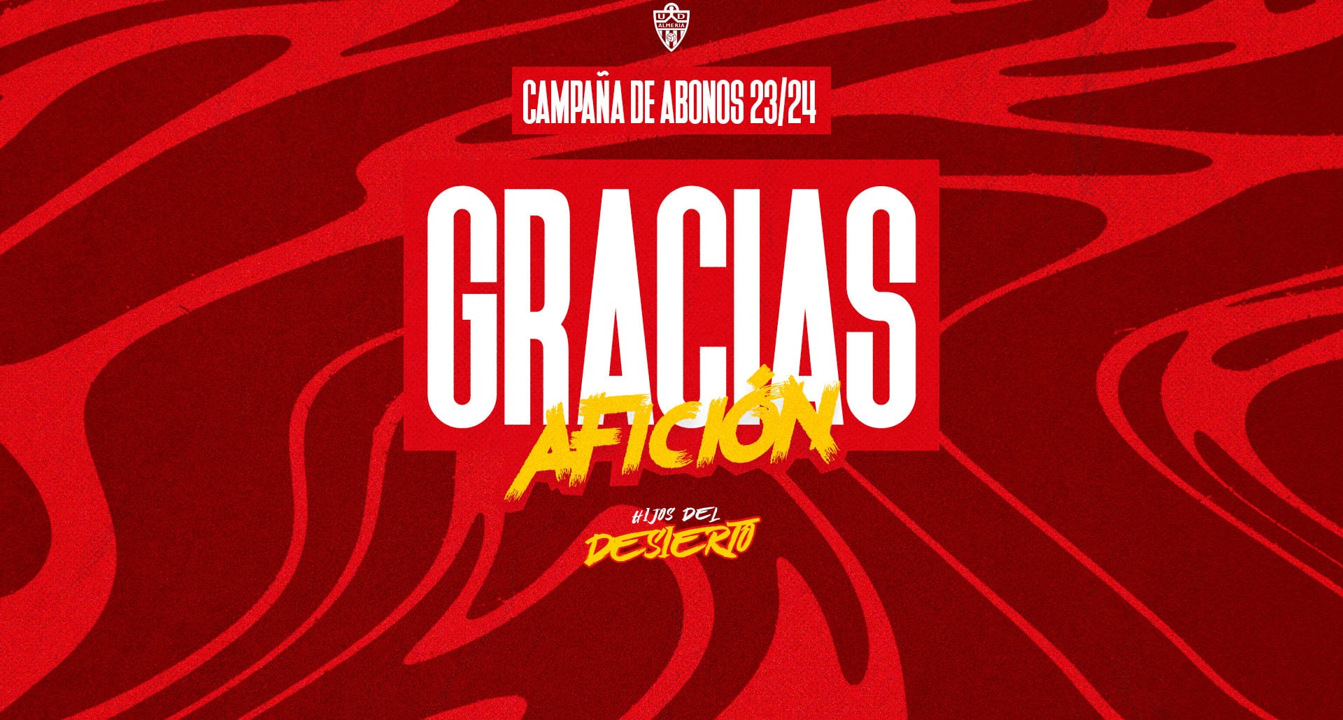 El club agradece a los aficionados su respaldo para vivir la temporada.