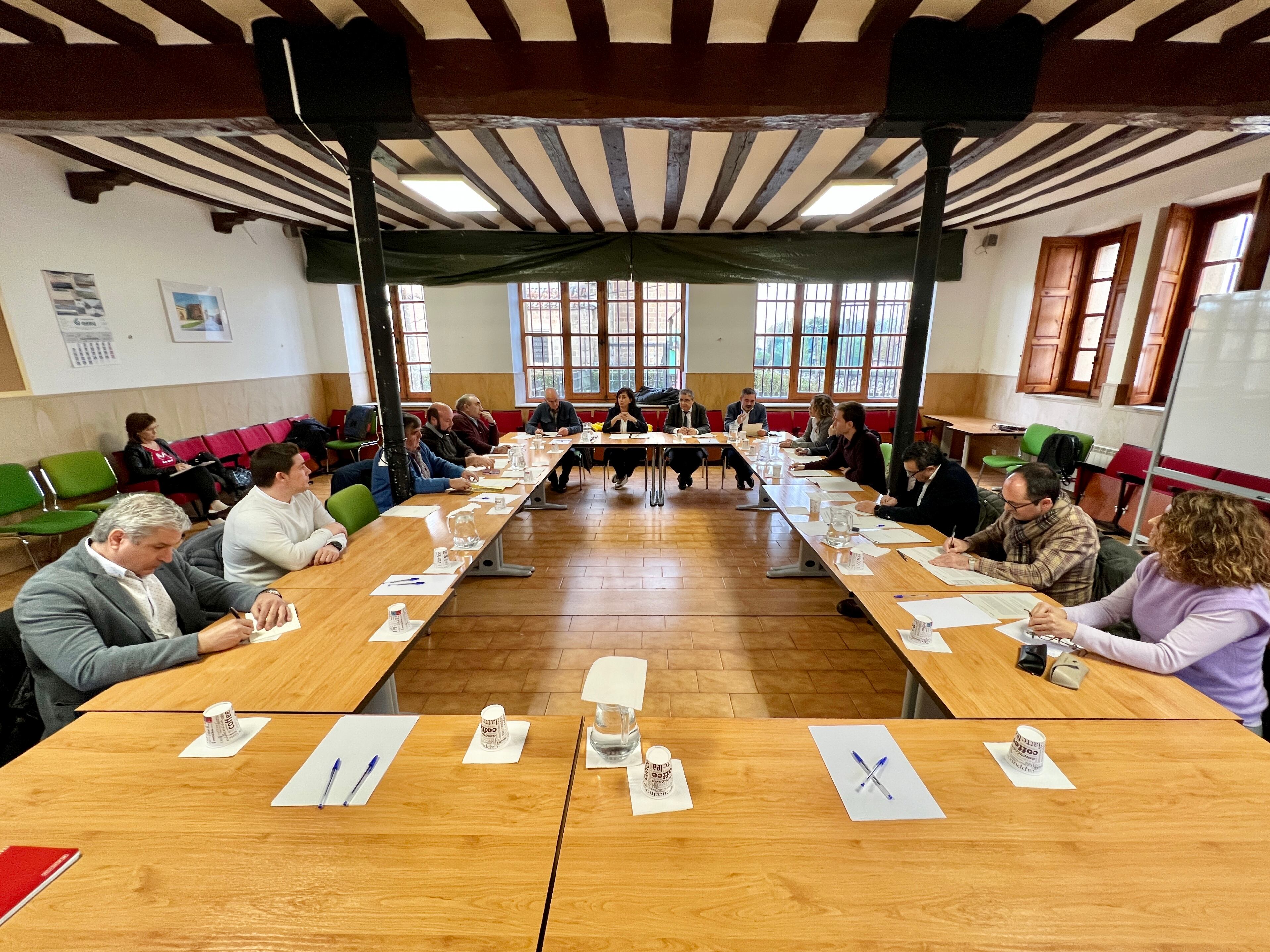 Reunión del Consejo de Pequeños Municipios celebrada en Bañares