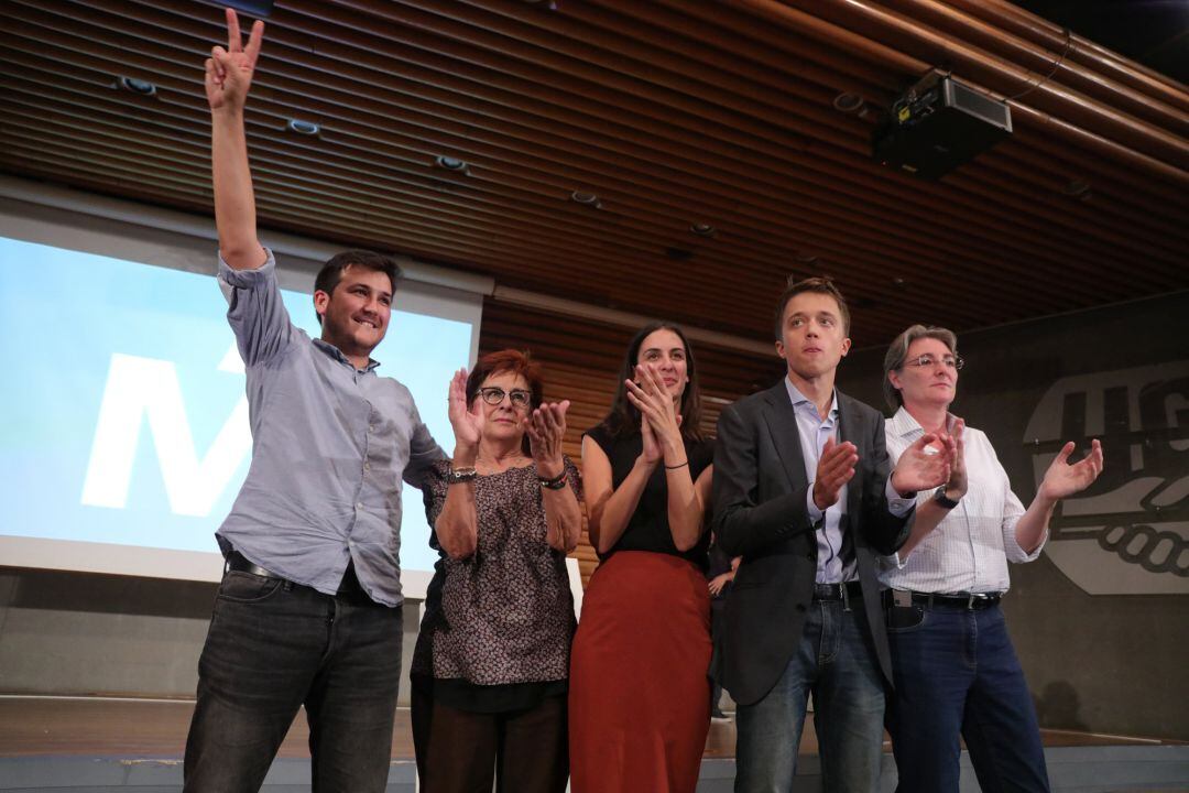 El líder de Más Madrid, Íñigo Errejón.