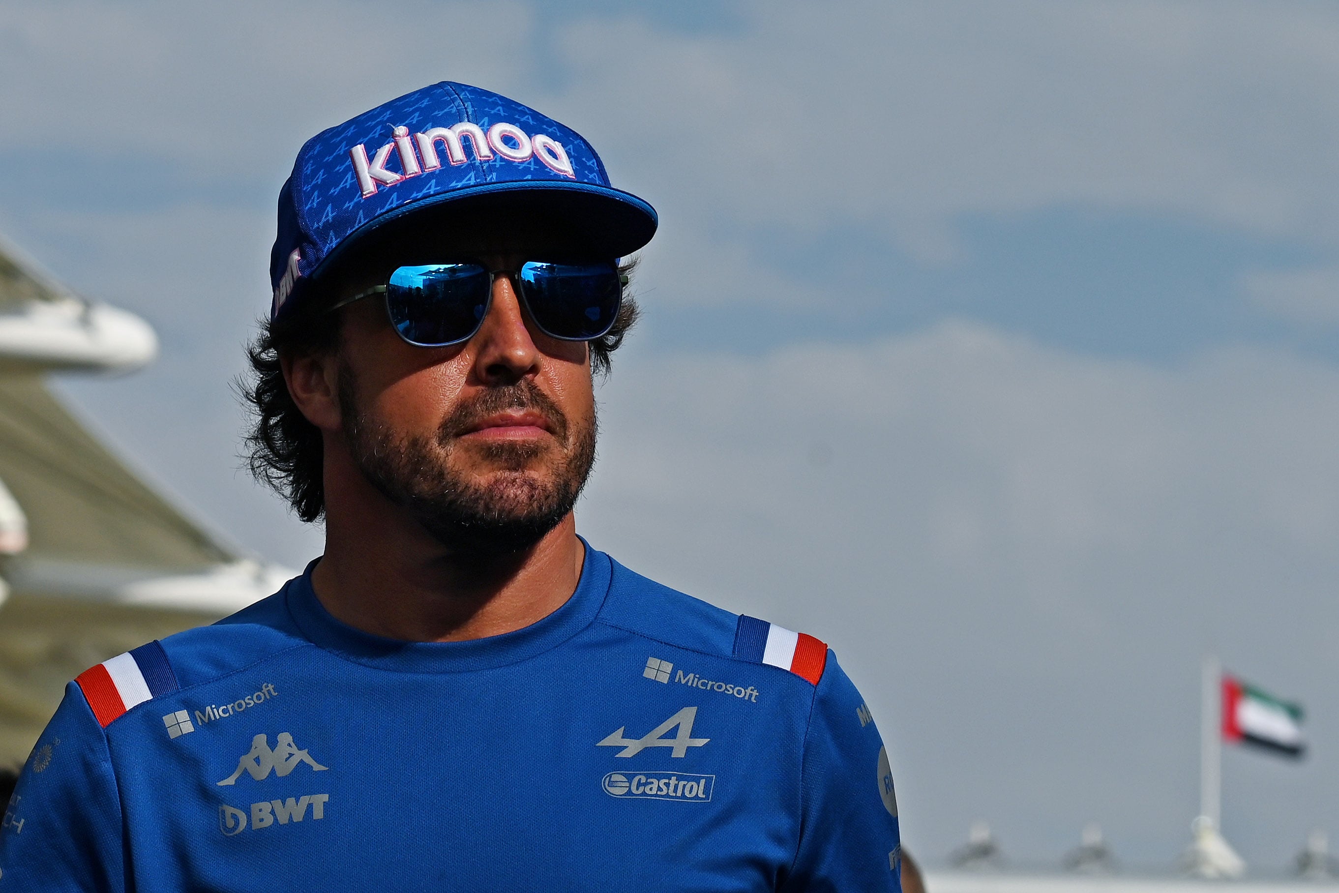 Fernando Alonso, en el GP de Abu Dabi