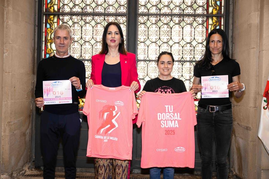 Presentación de la Carrera de la Mujer 2025 en Vitoria-Gasteiz