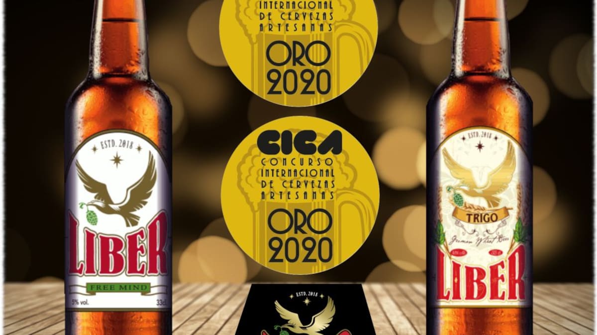 Líber gana dos medallas de oro en el Concurso Internacional de Cerveza Artesana de Madrid