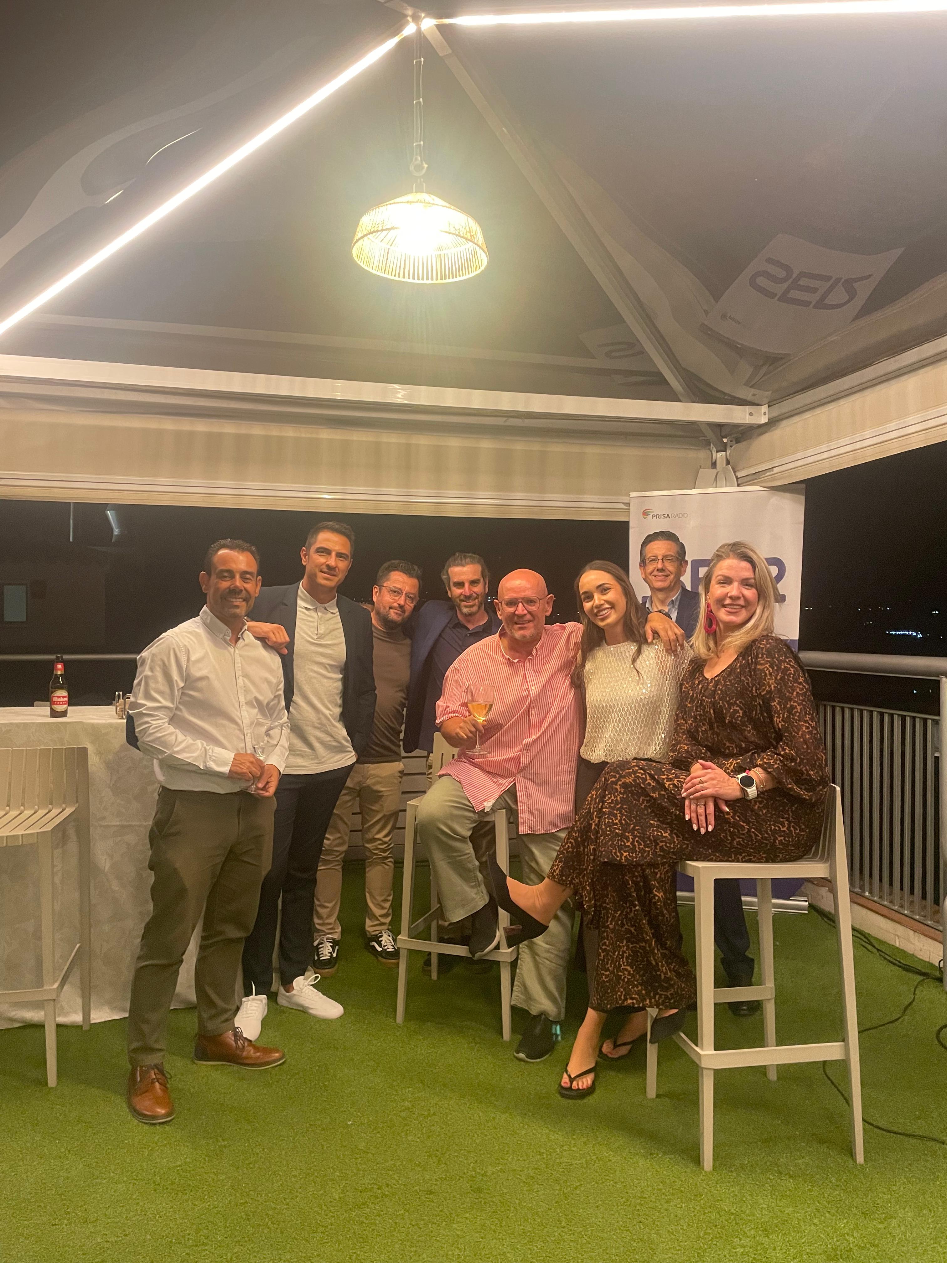 Foto de familia de la fiesta Reentré de SER Empresarios Toledo