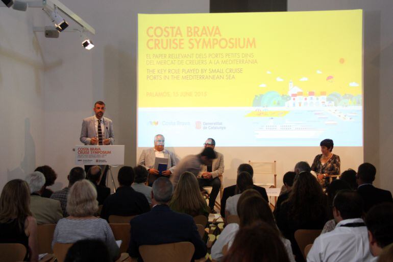 Presentació de l'estudi d'impacte econòmic dels ports catalans aquest dilluns a Palamós