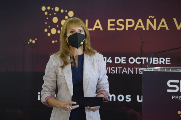 Macarena Berlín, conductora de &quot;La España Vaciada&quot; desde Murcia