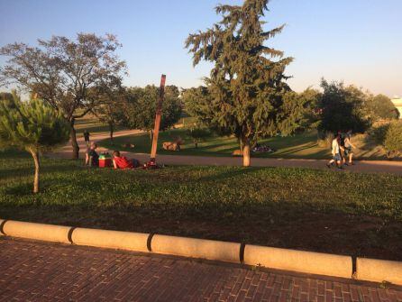 Parque de la Asomadilla al atardecer