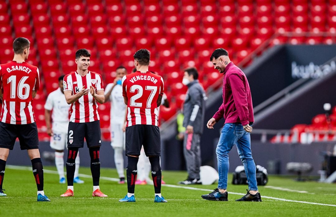 Iago Herrerin se despide del Athletic 