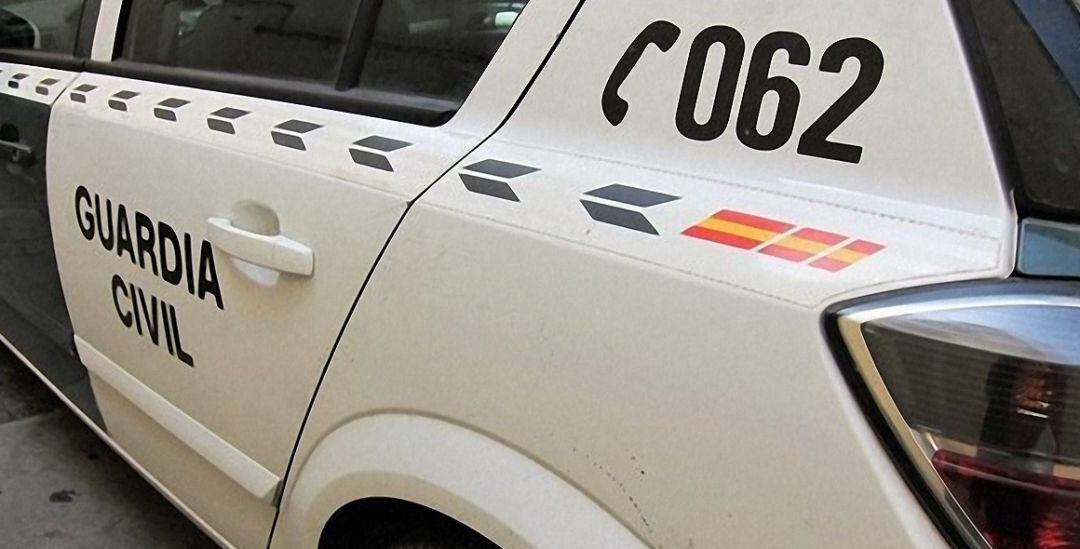 Vehículo de la Guardia Civil.