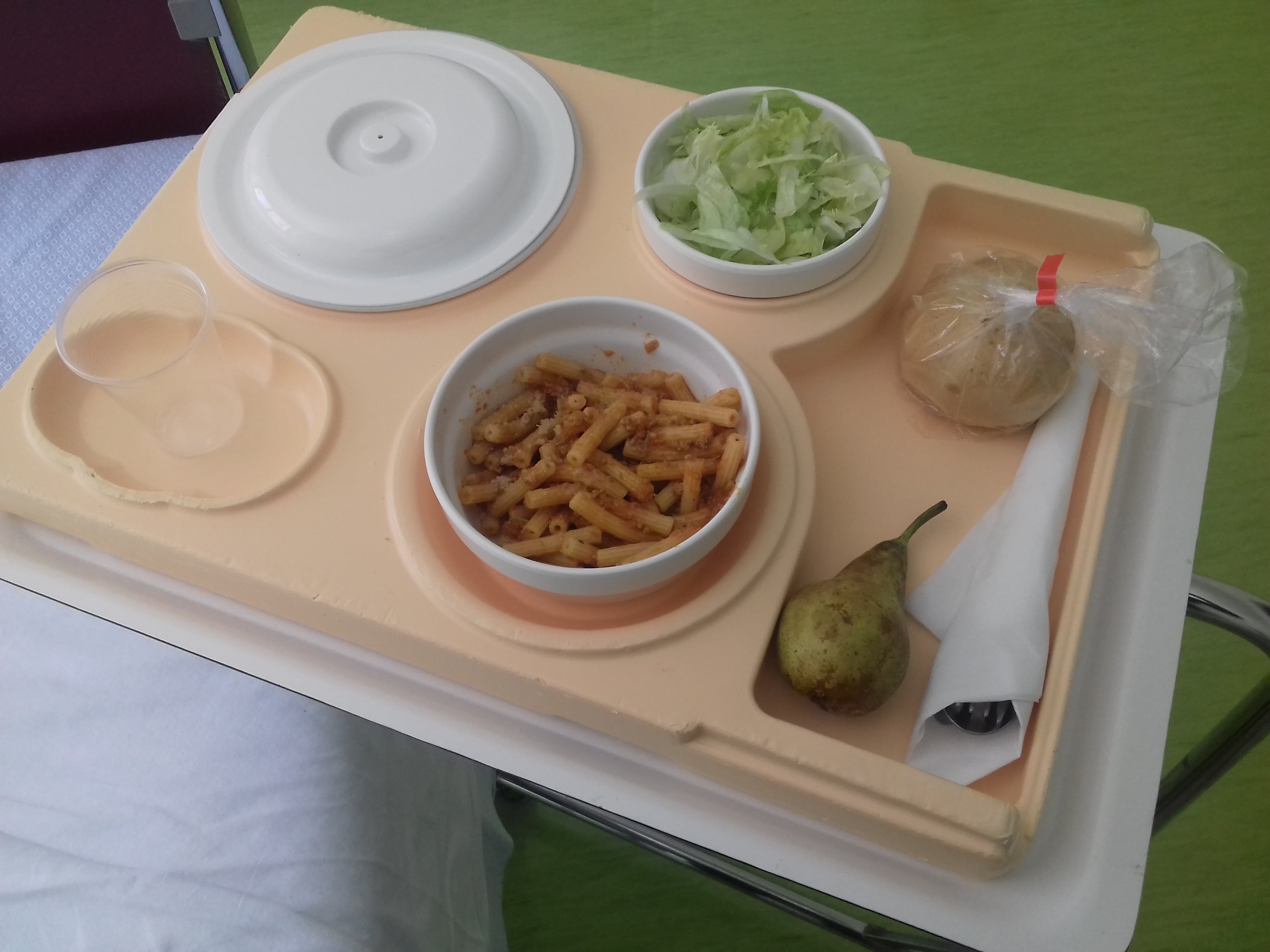 Comida de hospital.