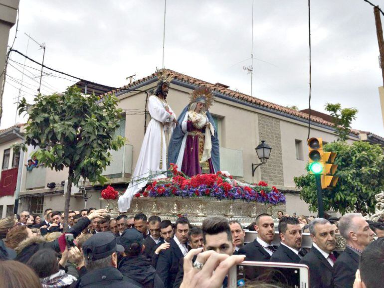 Traslado de Jesús Cautivo y la Virgen de la Trinidad (Málaga)