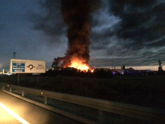 Foto enviada por un oyente de la Cadena SER