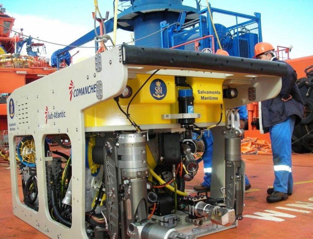 El robot submarino llega a Cantabria 