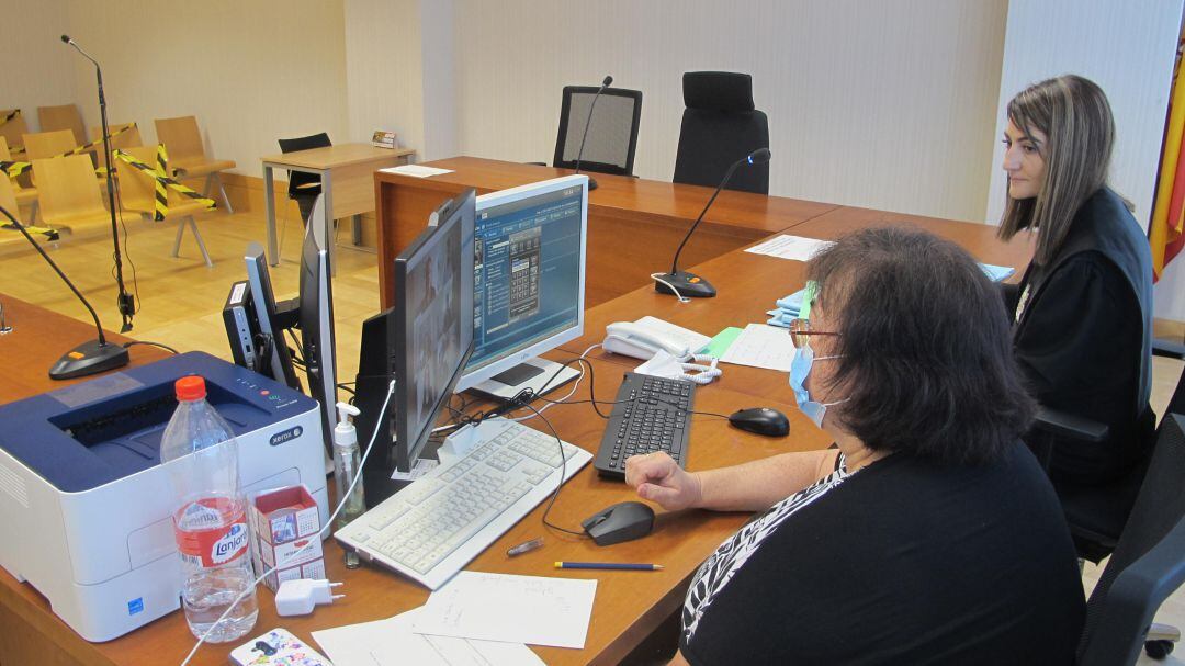 Imagen del juicio celebrado hoy en Elche