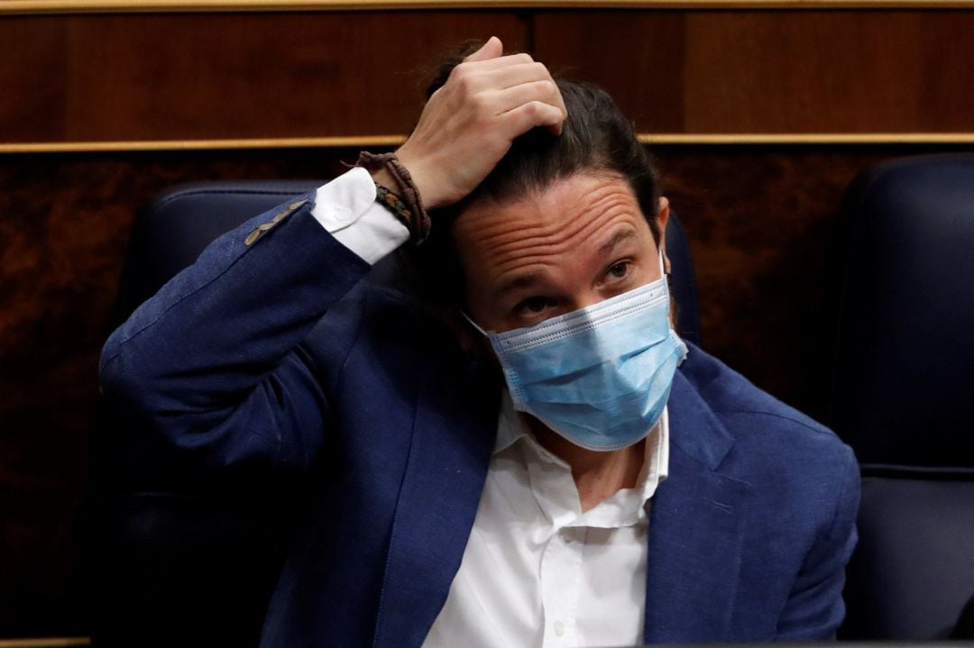 El vicepresidente del Gobierno, Pablo Iglesias.