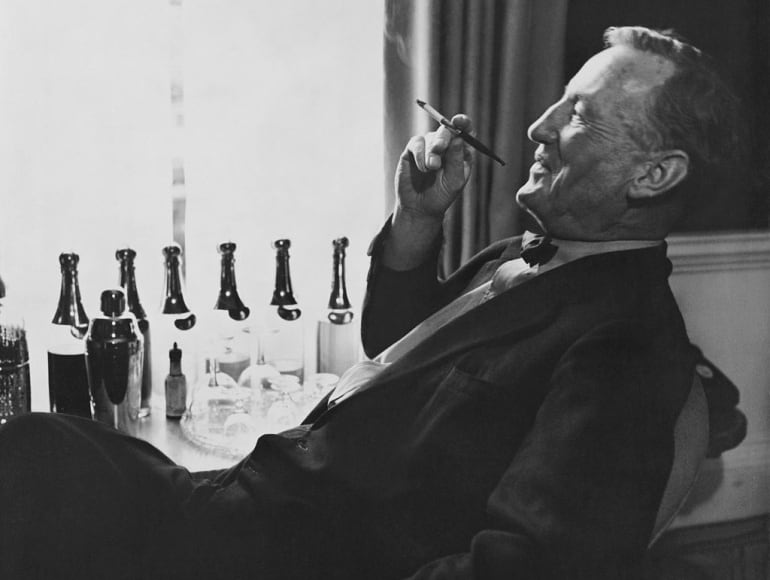 El escritor británico, Ian Fleming