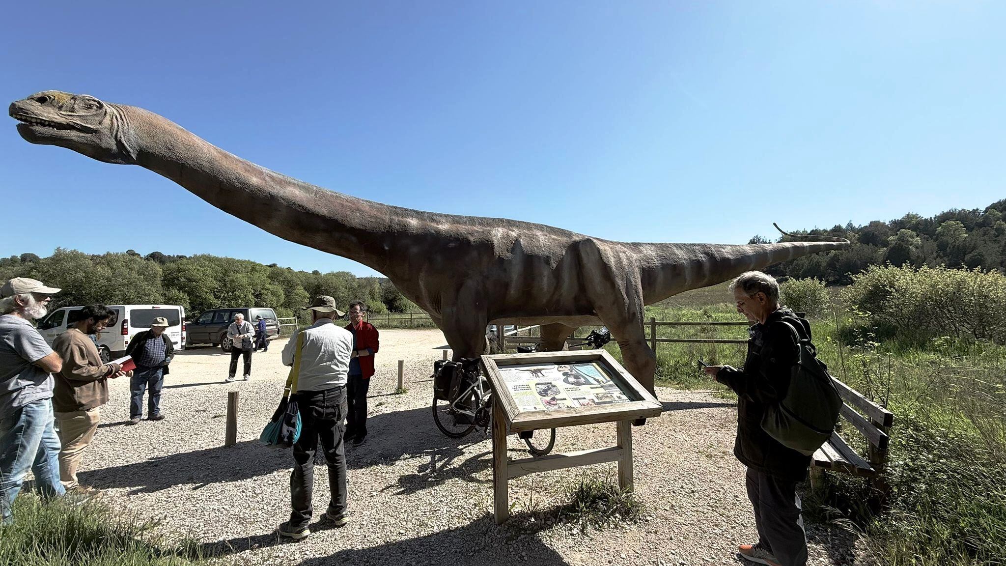 Yacimiento de icnitas de Mambrillas de Lara en Burgos