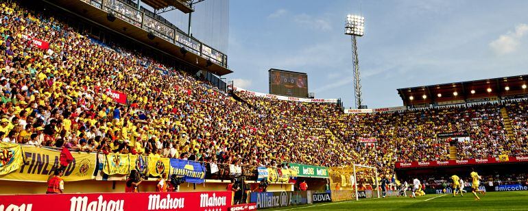 El estadio del Villarreal recibe esta jornada de Liga a la Real Sociedad.