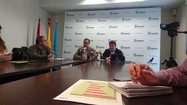 El alcalde de Leganés y el edil de Hacienda