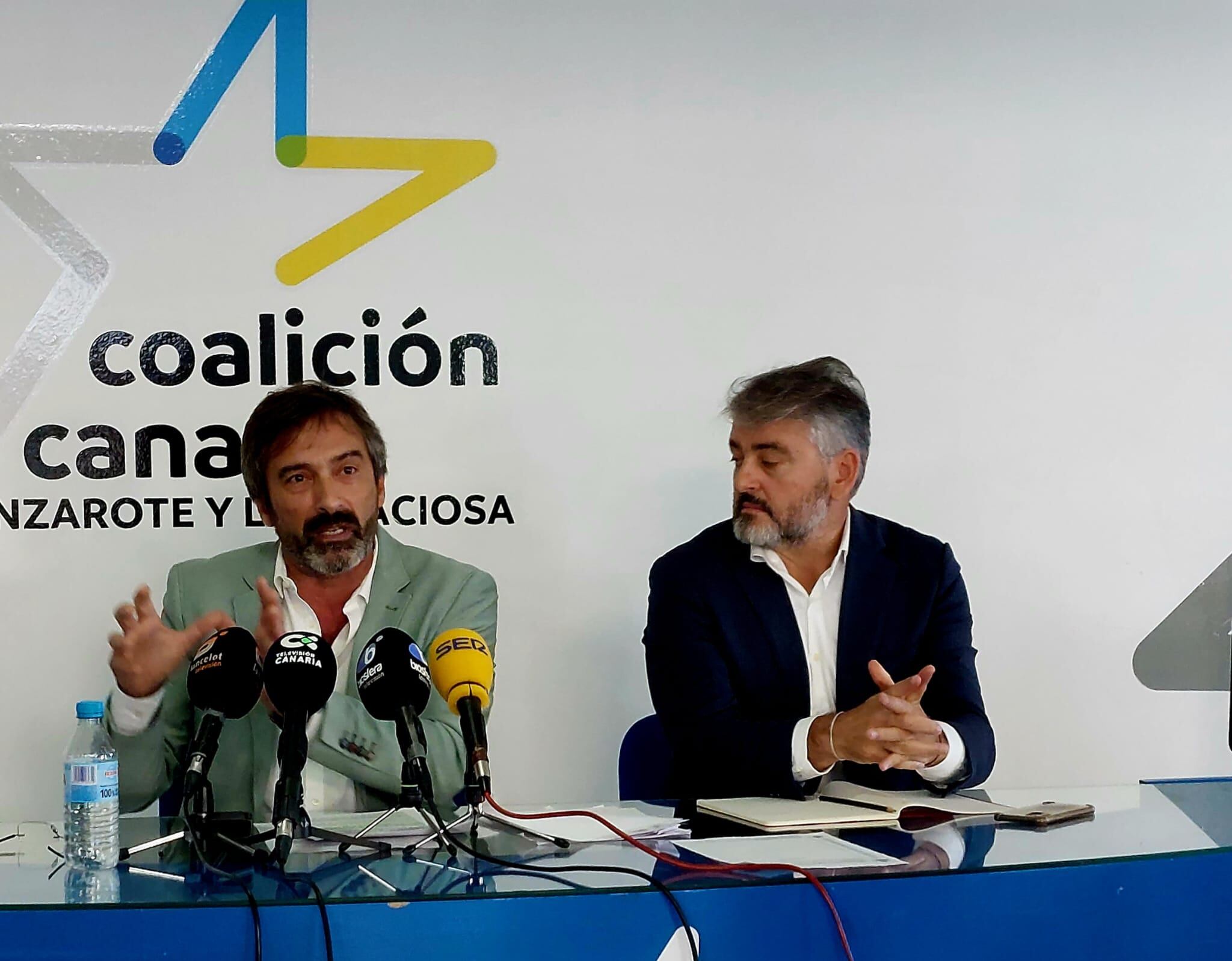 Pedro San Ginés, portavoz adjunto de CC-PNC en el Cabildo de Lanzarote.